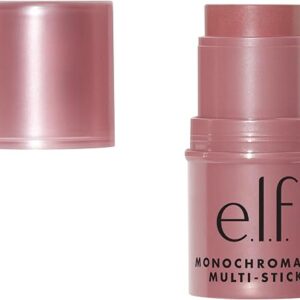 e.l.f., Monochromatic Multi Stick, Creamy, Lightweight, Versatile, Luxurious, Adds Shimmer, Easy To Use On The Go, Blends Effortlessly, Sparkling Rose, 0.17 Oz