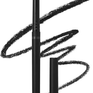 e.l.f. No Budge Retractable Eyeliner, Creamy, Ultra-Pigmented & Waterproof, Creates Bold & Defined Lines, Vegan & Cruelty-Free, Black