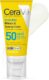CeraVe Invisible Mineral Sunscreen SPF 50, Face Sunscreen for Sensitive Skin With Zinc Oxide & Titanium Dioxide, Vitamin E + Niacinamide + Ceramides, Oil Free, Travel Size 1.62 oz